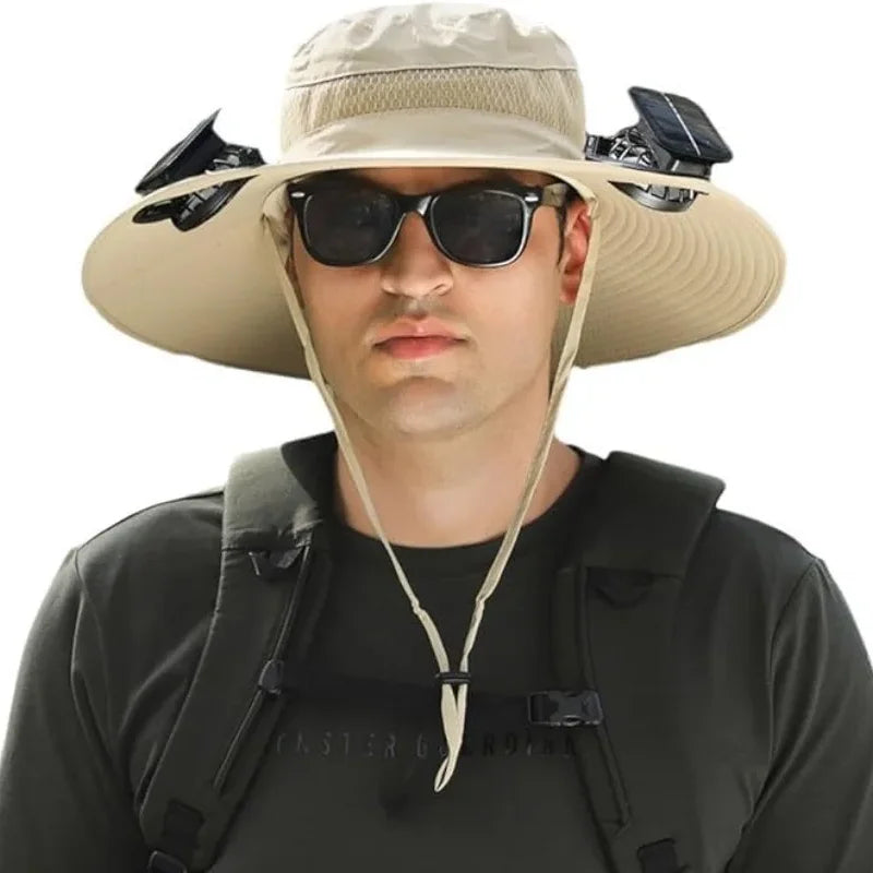🎁 SunTrek Pro™ – Solar-Powered Fan Hat for the Outdoors (100% off)