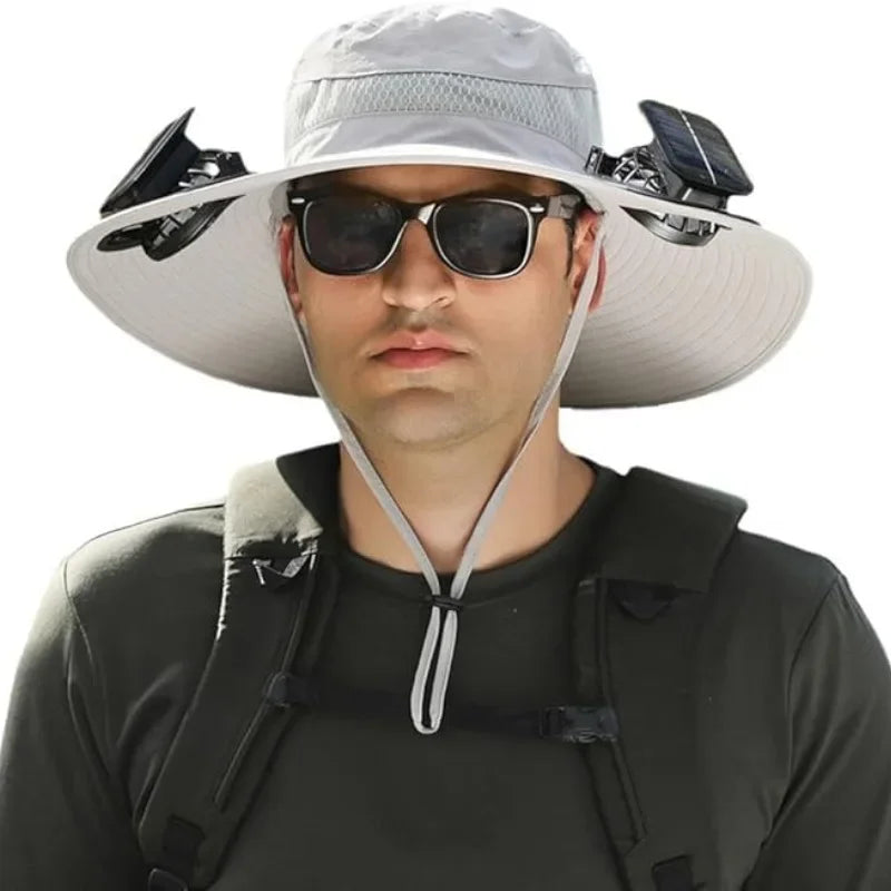 🎁 SunTrek Pro™ – Solar-Powered Fan Hat for the Outdoors (100% off)
