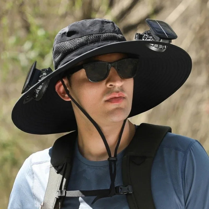 🎁 SunTrek Pro™ – Solar-Powered Fan Hat for the Outdoors (100% off)