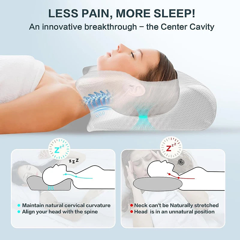  Memory Foam Cervical Pillow