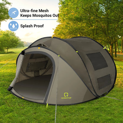 Instant 4-Person Camp Tent