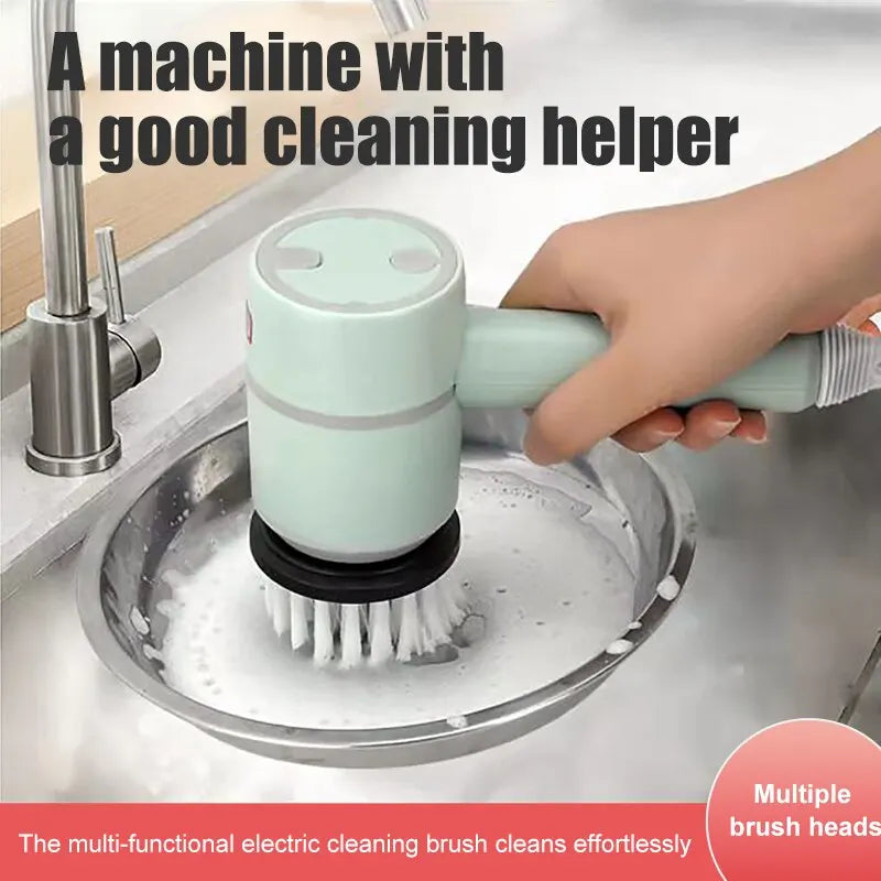 Electric Dish Cleaning Brush 