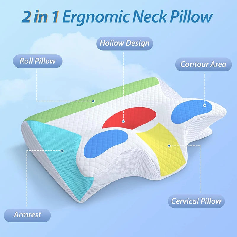  Memory Foam Cervical Pillow