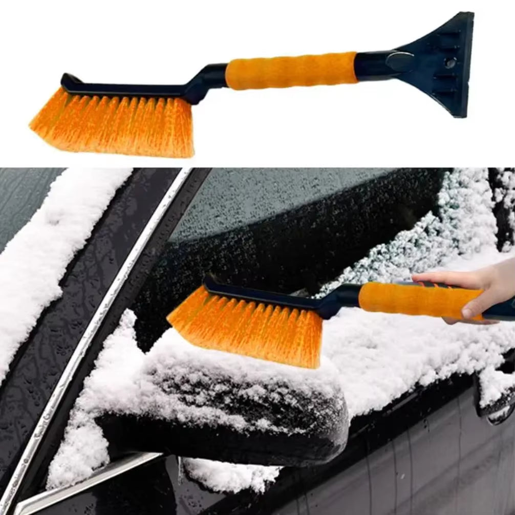 Car Snow Brush and Ice Scraper Car Scraper Snow Brush Ergonomic Foam Grip Window Ice Scraper Snow Cleaner for Car SUV