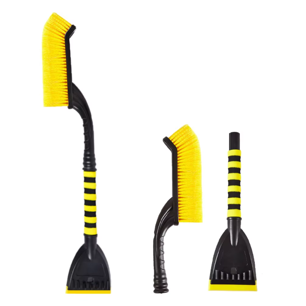 Car Snow Brush and Ice Scraper Car Scraper Snow Brush Ergonomic Foam Grip Window Ice Scraper Snow Cleaner for Car SUV